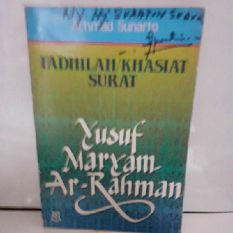 Fadhilah Khasiat Surat orig