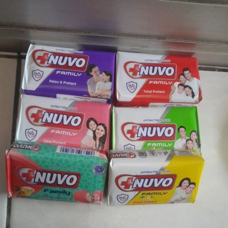 sabun batang nuvo family