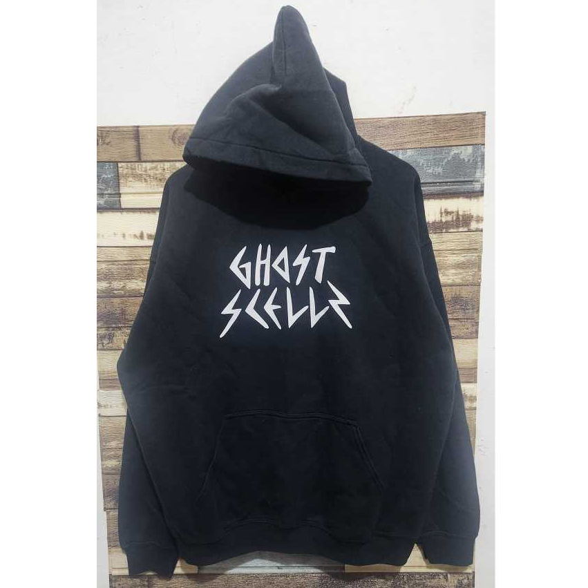 Hoodie Gildan Heavy Blend Ghost Dark Navy ( Size XL )
