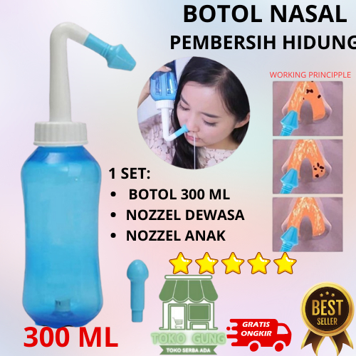 Alat Pembersih Hidung Nasal Nose Wash Cleaner Dewasa Anak
