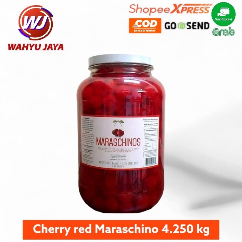 

Cherry red Maraschino 4.250 kg