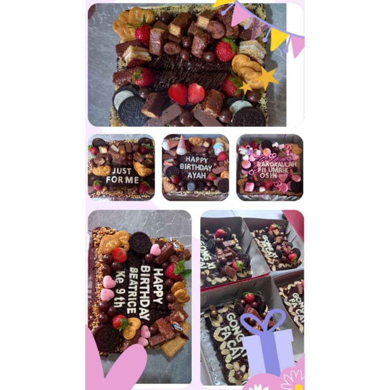 

Brownis Hias Fudgy Chocolate Brownies Uk 24 X 10 cm