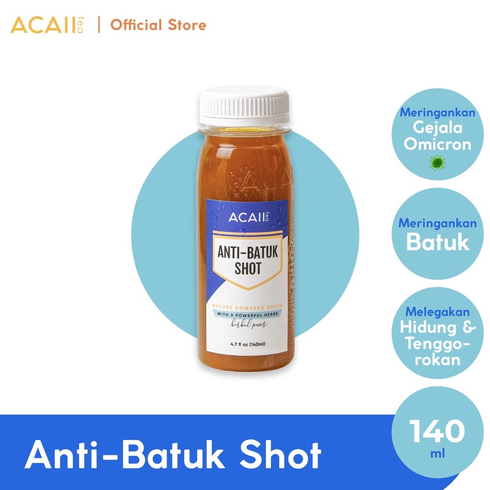 

TXB492 murah Acaii Tea AntiBatuk Shot 14ml