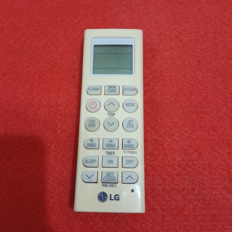 Remote AC LG Plasma Skin Care Original Asli .