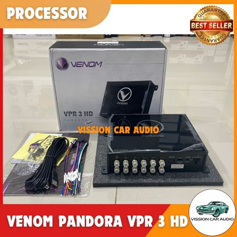 VENOM PANDORA PROCESSOR AUDIO MOBIL VPR 3HD