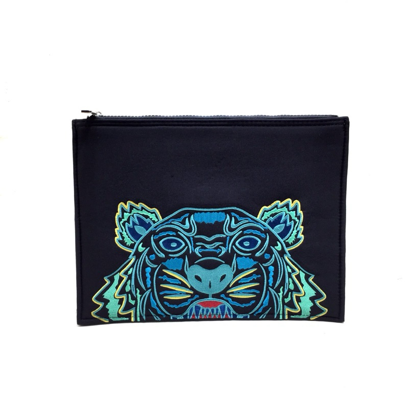 KZ Tiger Canvas Clutch Bag