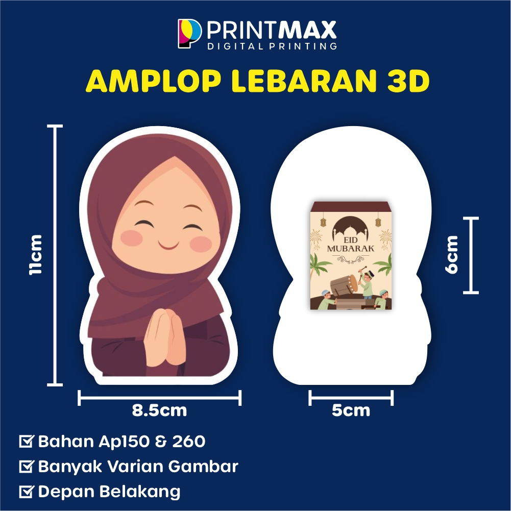 

AMPLOP LEBARAN CHARACTER 3D DESAIN TERLENGKAP / Angpao Lebaran / Amplop Lebaran Character Lucu / Amplop Lebaran Anak - Anak / AMPLOP LEBARAN IDULFITRI LUCU