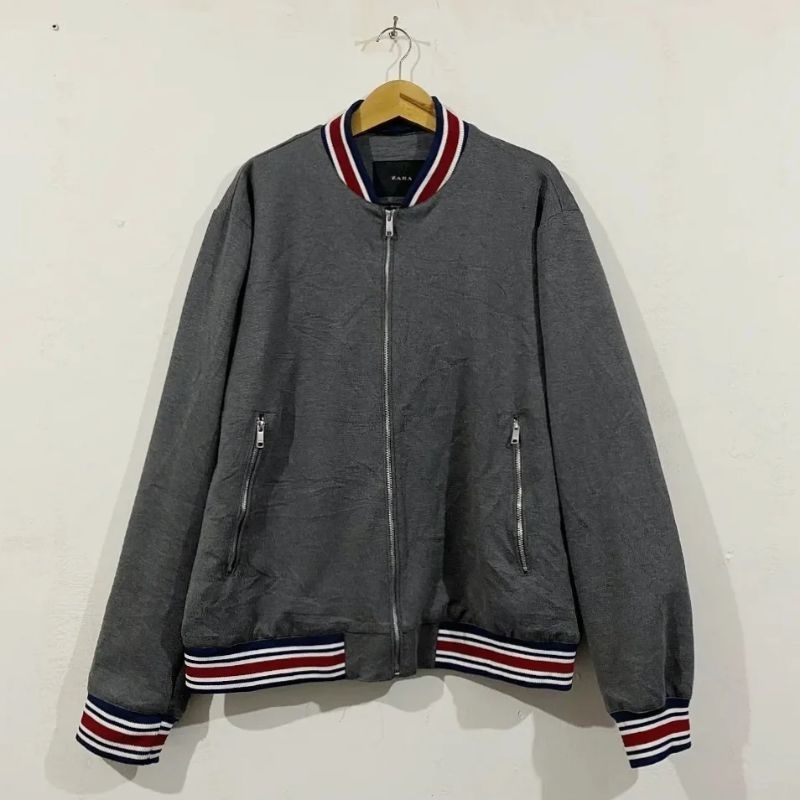 Varsity Bomber Zara Zip Second