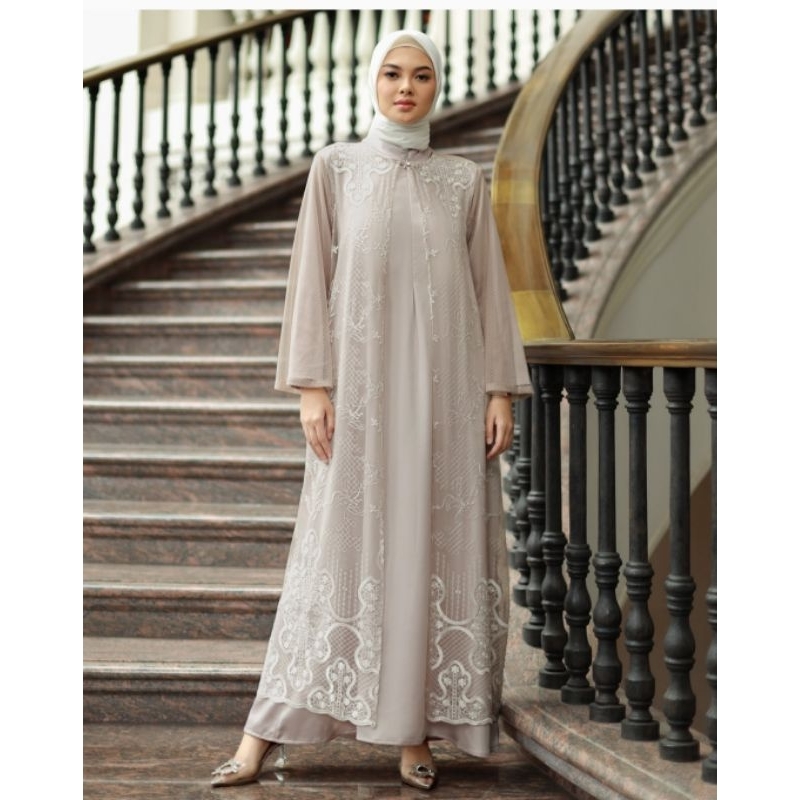 Geulis Maiza Dress Sand XL