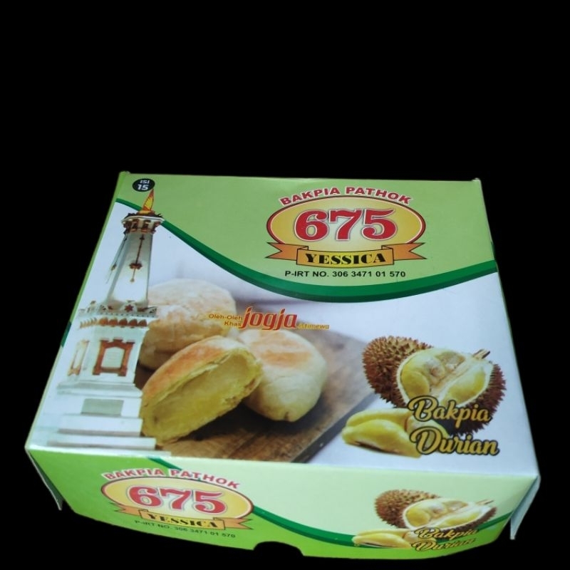 

Bakpia Durian isi 15