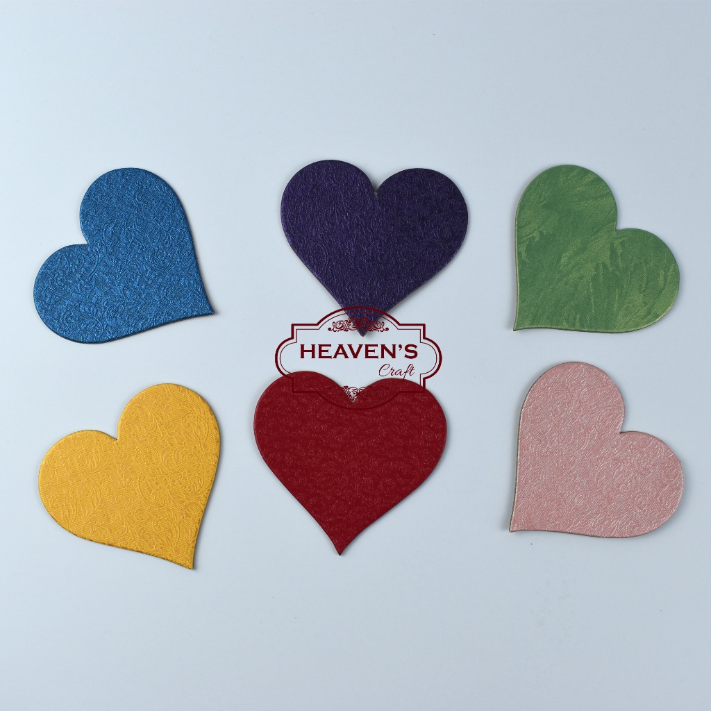 

Emblem/tempelan emblem/hang tag hati (24pcs)