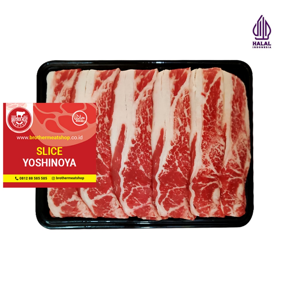 

EMV111 Terkece SeRI Beef Slice Yoshinoya 5gr Irisan Daging Yoshinoya