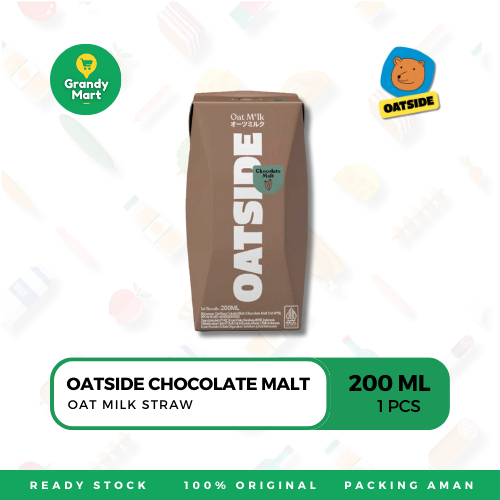 

Oatside Oat Milk Straw 200 ml ( 1 pcs ) - Chocolate Malt