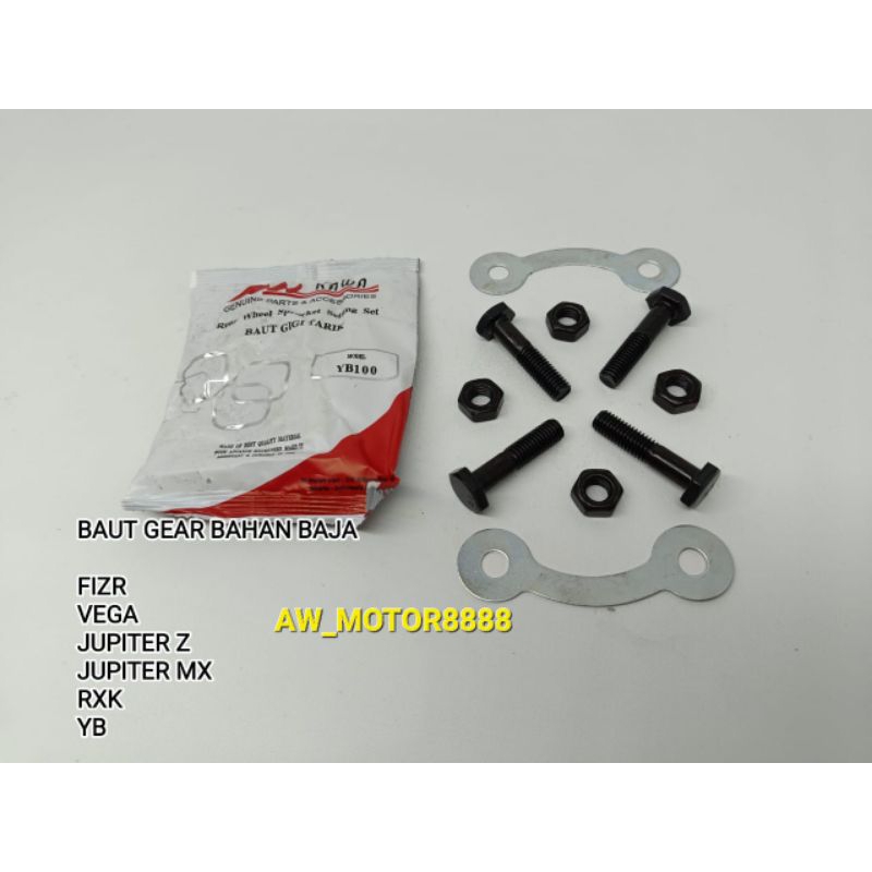 BAUT GEAR GIR BELAKANG FIZR / VEGA / JUPITER Z / JUPITER MX / RXK / YB100 (KAWA)