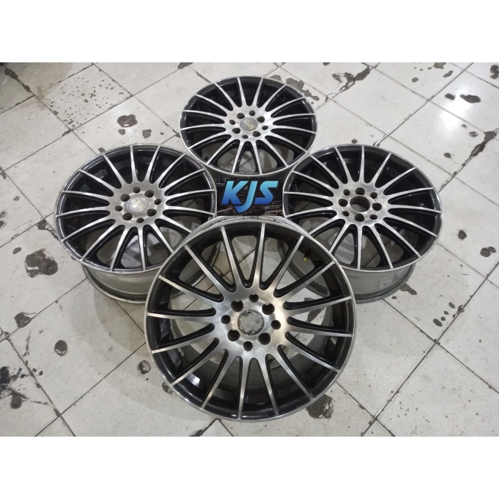 Velg Racing Jari Jari Second Ring 17 OZ Pcd 4x100 4x114 R17 Buat Vios Avanza Xenia Soluna Baleno Pel