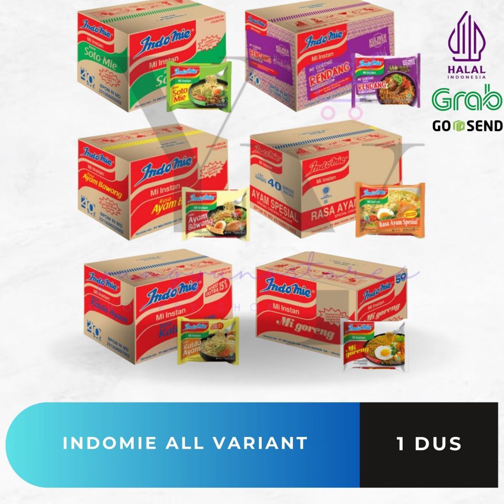 

EMX951 1 Dus Indomie Goreng Kari Ayam Bawang Soto Kaldu Aceh Geprek Seblak Pedas Mieghetti Bolognese Ayam Pop