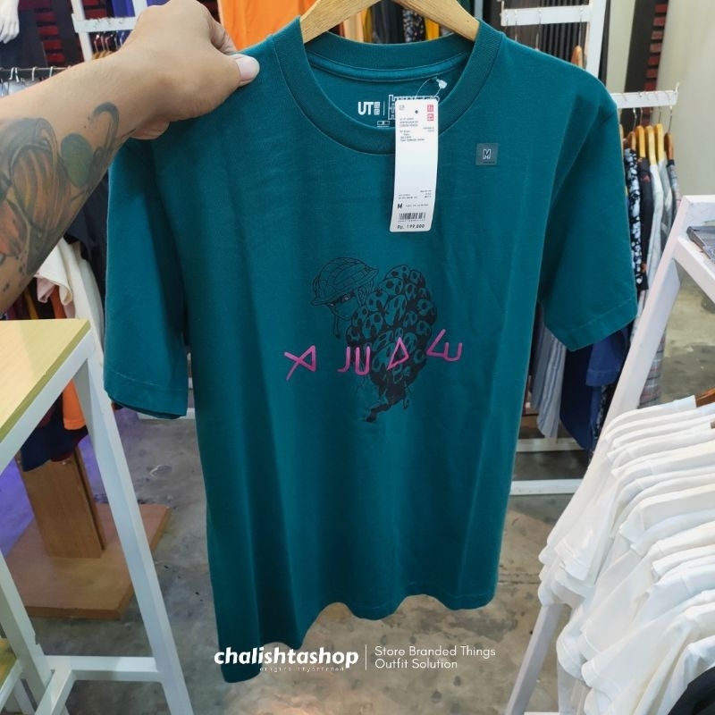UT X Hunter Tshirt Kaos Pria Kaos Unisex Lengan Pendek- Hunter