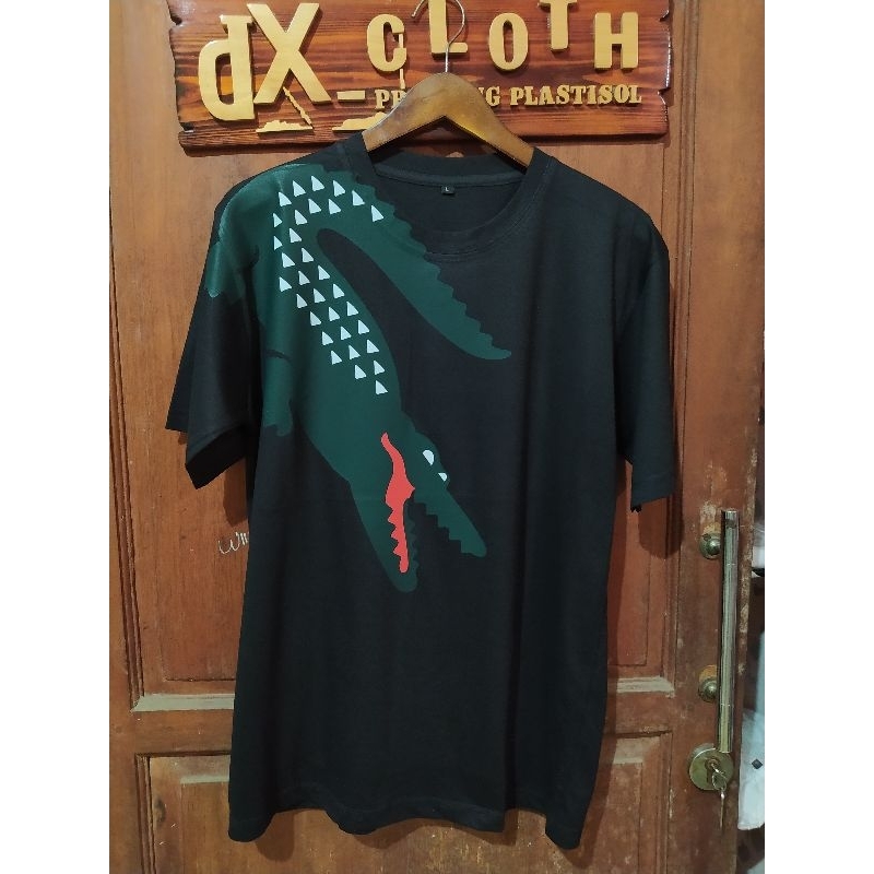 kaos buaya big logo lacoste