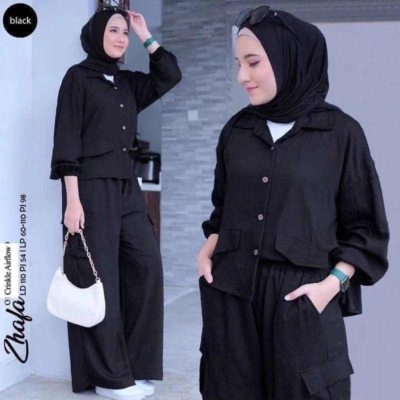 BAJU SETELAN WANITA KEKINIAN / SETELAN CARGO TERBARU / SETELAN WANITA CARGO