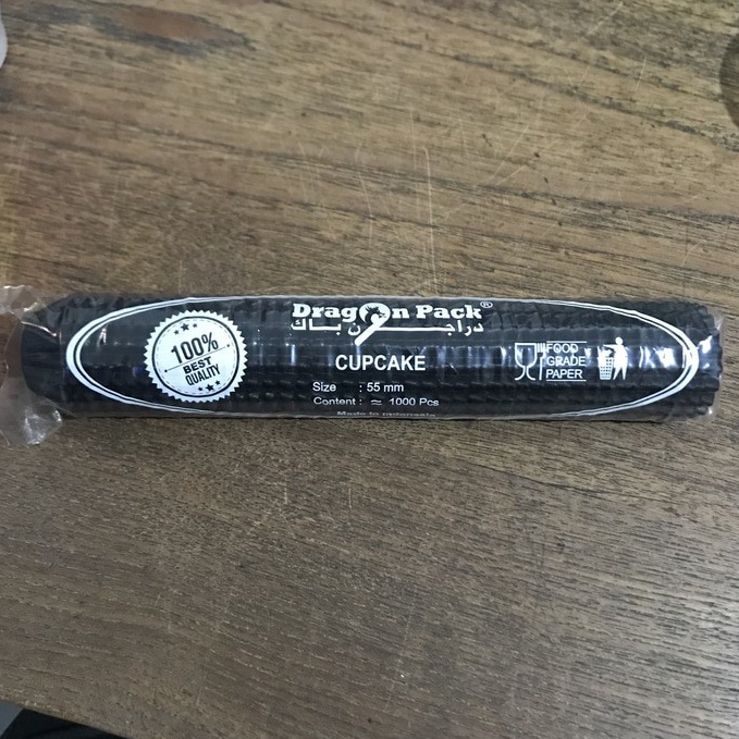 

XIM832 PENJUALAN CEPATBEST SELLER Cake Cases Hitam Ukuran 55mm Greaseproof Paper isi 1lembar biji