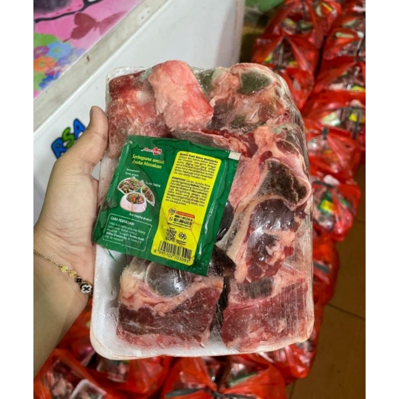 

Iga Sop Premium + bumbu 1 kg