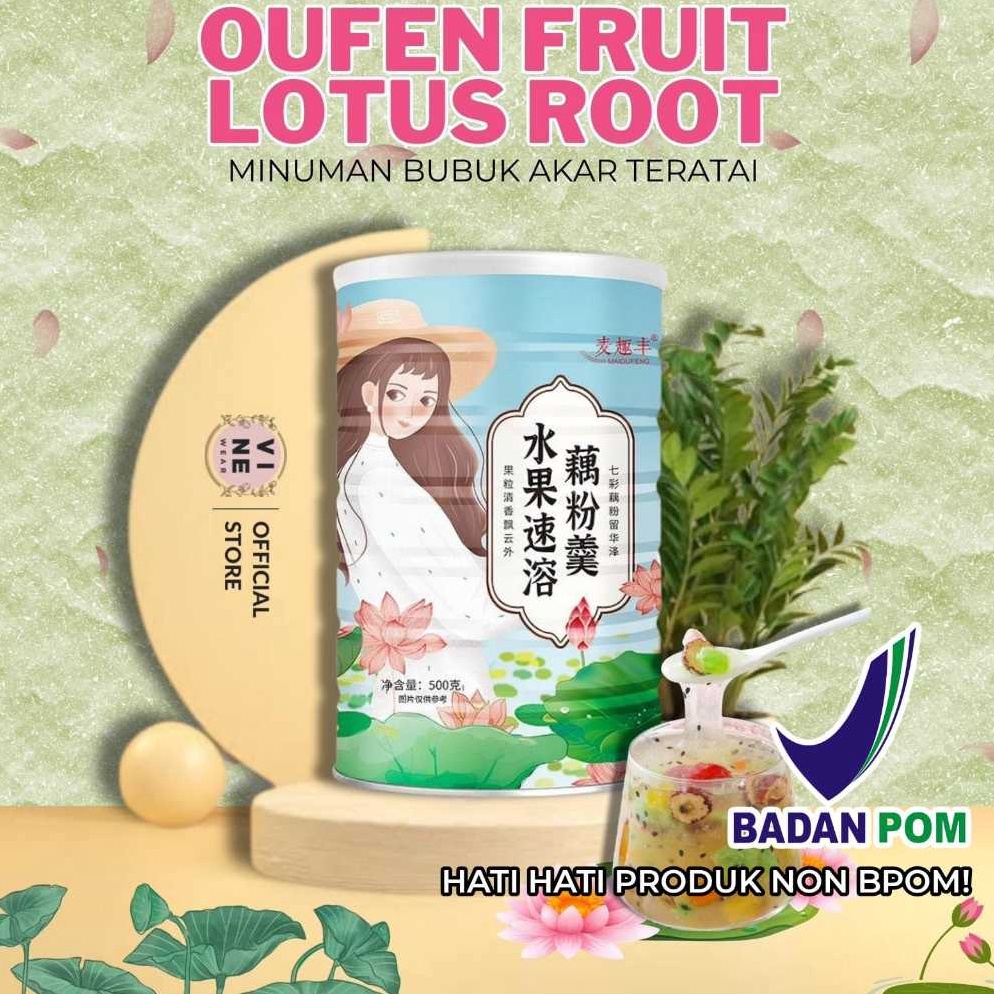 

DFD885 Dikon OUFEN LOTUS ROOT POWDER BUBUK AKAR TERATAI HEALTHY FOOD