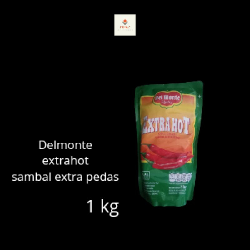 

delmonte extrahot sambal extra pedas 1kg