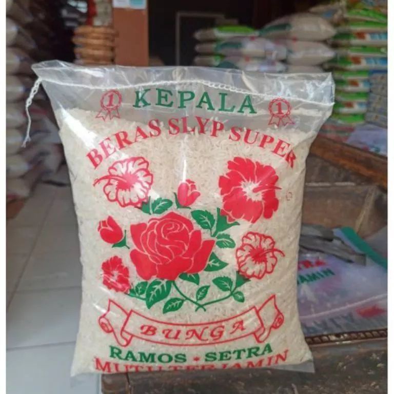 

EQC653 GROSIR MURAH Beras cap Bunga 35L 3kg 25kg