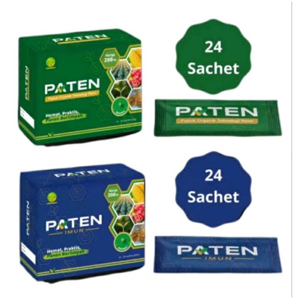 Big Promo pupuk paten pasangan biru & ijo 2 box (48 sachet)