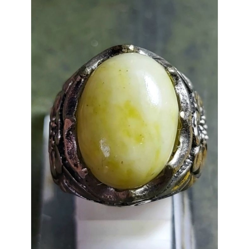 Giok Sojol - Ring Alpaka 7