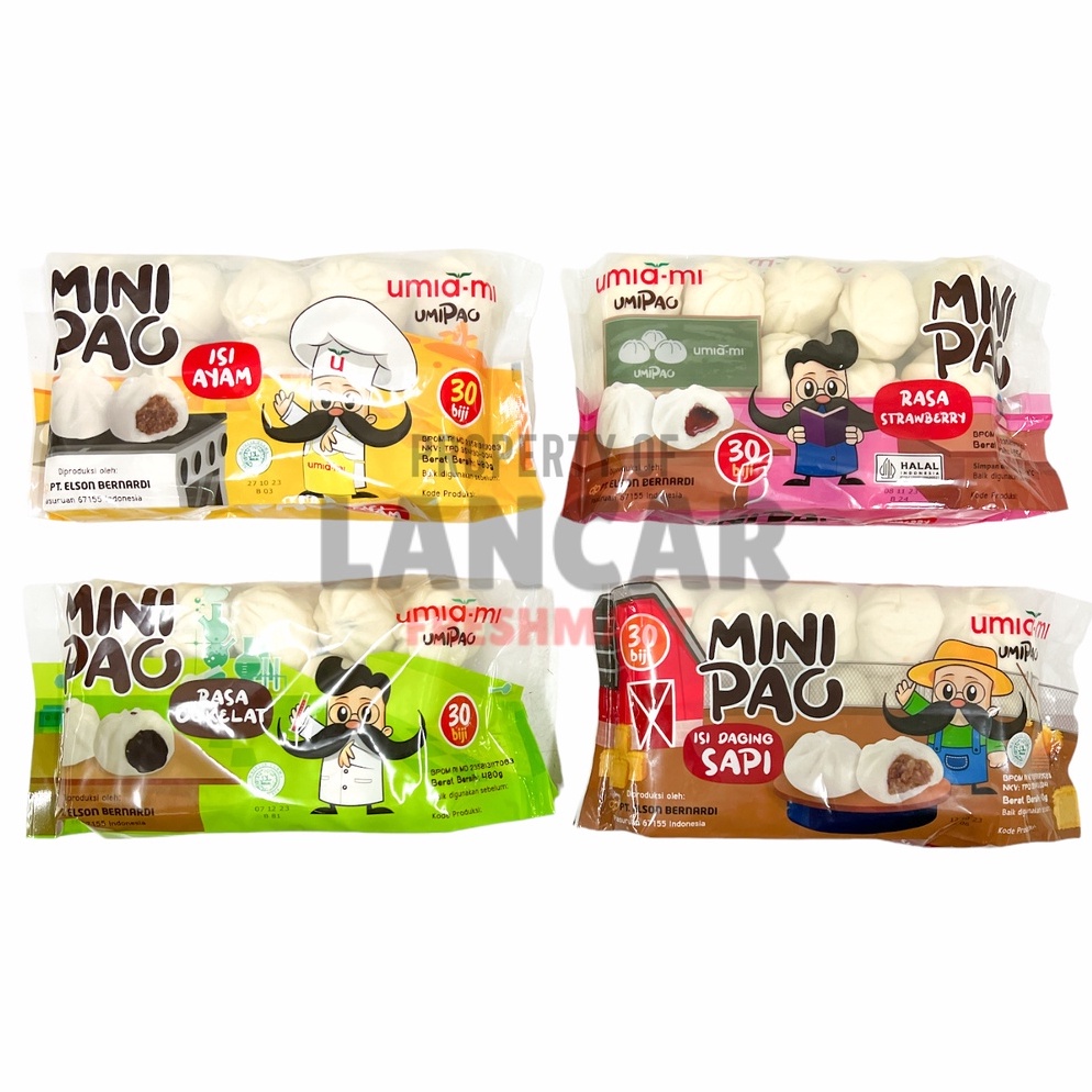 

XKE427 Dikon UMIAMI MINI PAO ISI 3PCS UMIAMI MINI PAO ISI 3PCS
