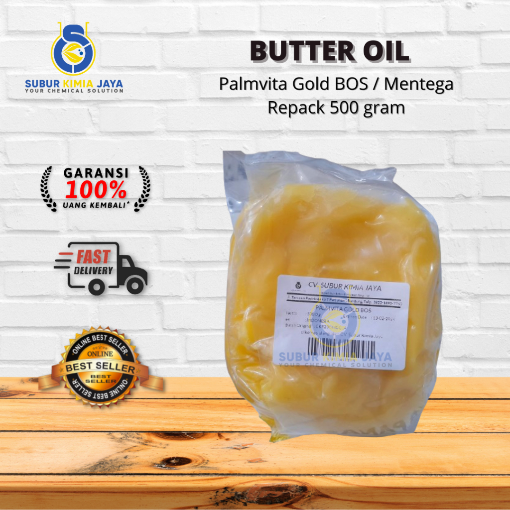 

Palmvita Gold BOS 500 Gr / Palmvita Butter Oil Subtitute / Mentega