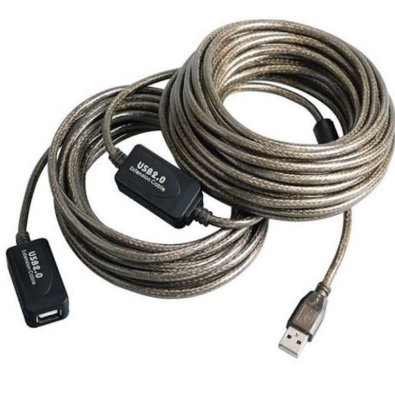 Kabel USB Extension 20Meter - USB 2.0 Male Female