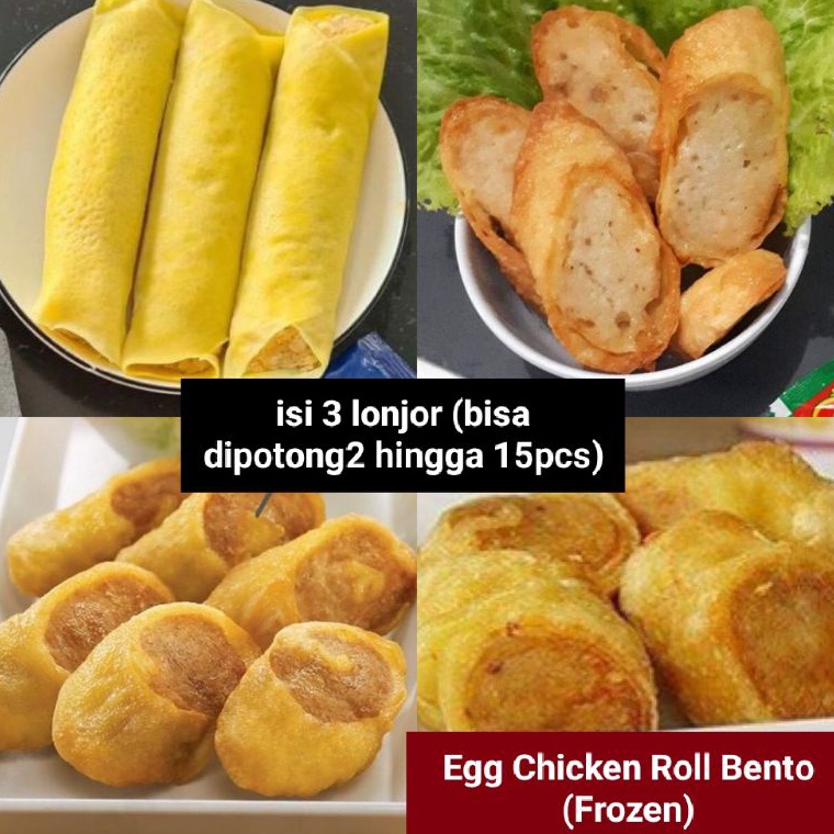 

TYX173 TermurahProduk bento egg chicken roll kaki naga spicy chicken karage shrimprollLumpia udang udang keju