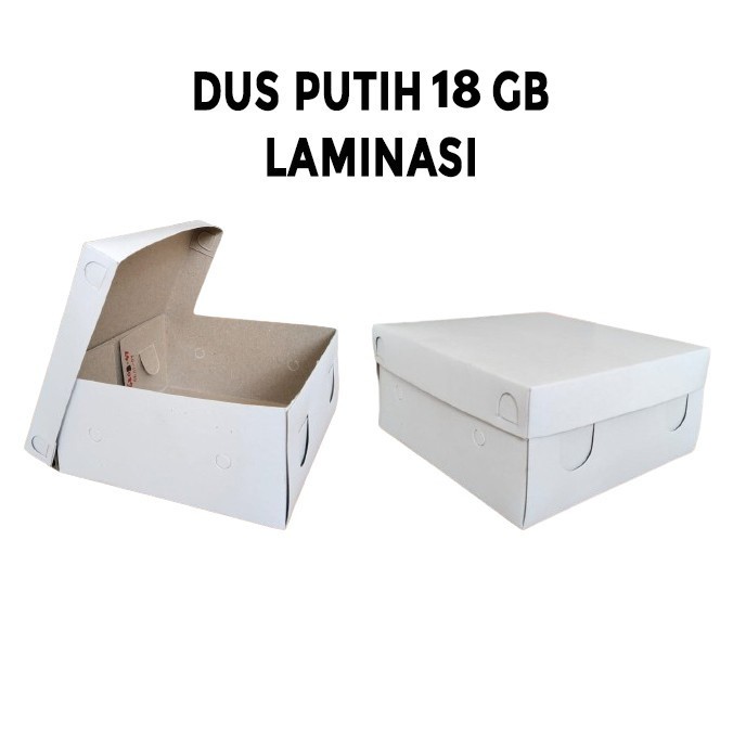 

Dus Box Nasi Putih 18 GB LAMINASI - 50PCS