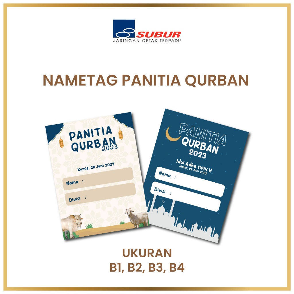 

NAMETAG 9.8 X 13 CM PANITIA NAMA ID CARD CETAK KARTU TANDA PENGENAL NAMER TAG