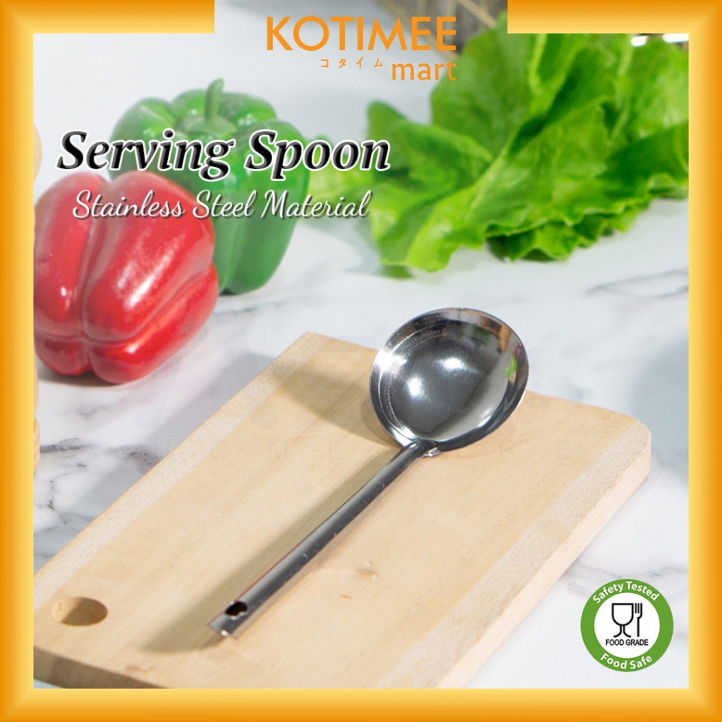 Sendok Irus Soup Ladle Stainless