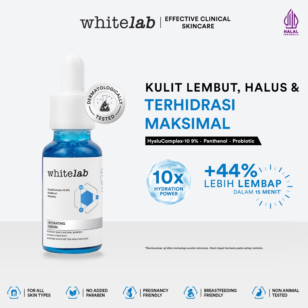 [EXCLUSIVE LIVE] Whitelab Hydrating Products - Facial Cleanser, Essence Toner, Serum, Moisturizer