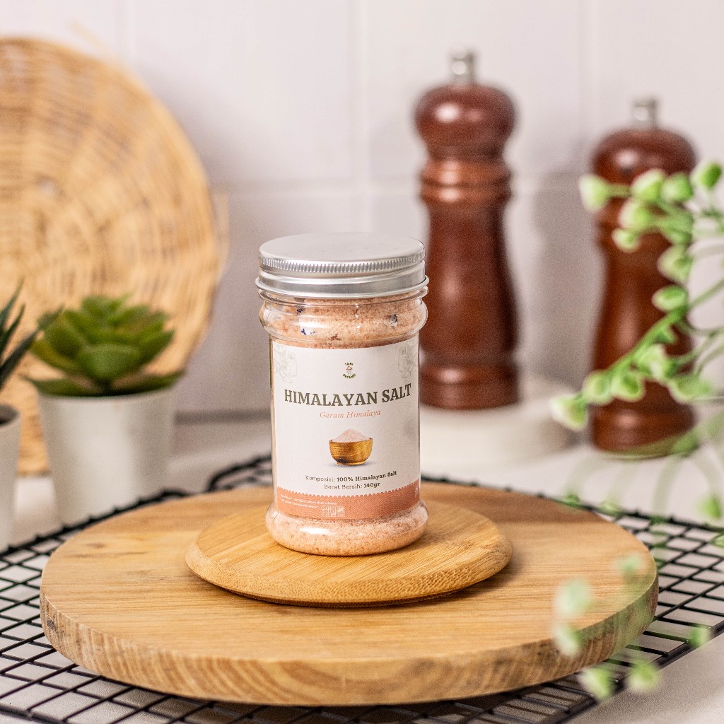 

Tani Organic Garam Himalaya 140 gram - Himalayan Sea Salt 140gr Botol