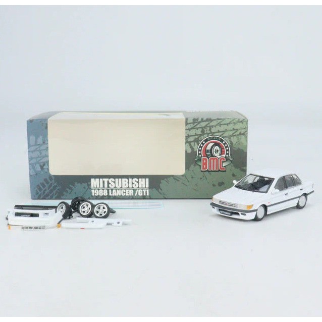 BM Creations 1/64 Mitsubishi 1988 Lancer White - 64B0174