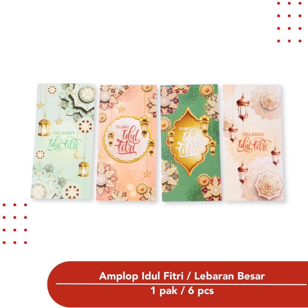 

Amplop Lebaran / Angpau Amplop Idul Fitri