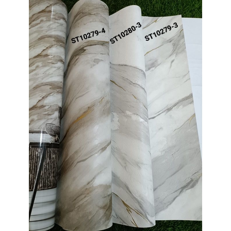Walpapper Dinding Korea (Rol Besar) Motif Granit Marmer