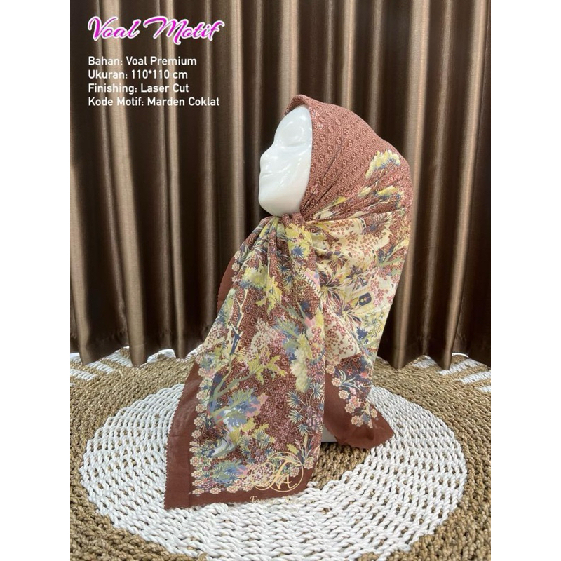 Jilbab Segi Empat | Jilbab Syari Bahan Voal Premium