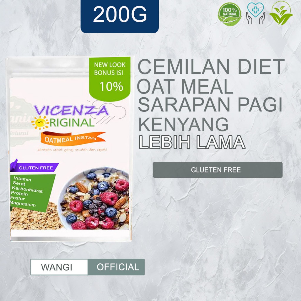 

Oatmeal Diet Sarapan Sehat Rendah Kalori Makanan Sehat Diet Penurun Berat Badan Pelangsing Badan Laoats