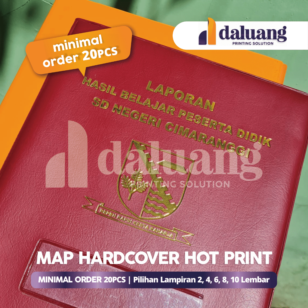 

Cetak Map Hard Cover Hot Print Sampul Raport Hardcover Silver Gold (Etalase isi 2, 4, 6, 8, 10 Lembar)