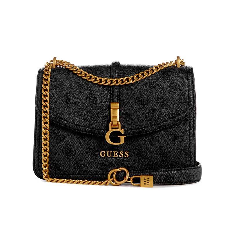 G JAMES LOGO CONVERTIBLE CROSSBODY FLAP - TAS GUESS ORIGINAL WANITA
