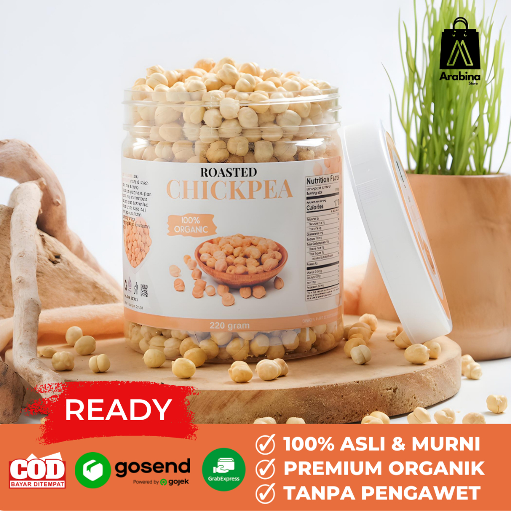 

Arabina Kacang Arab Premium Original Chickpeas