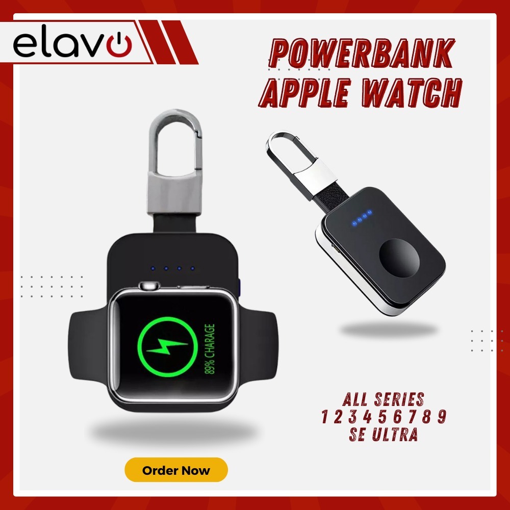POWERBANK Apple Watch Wireless Charger iWatch 1 2 3 4 5 6 7 8 9 SE ULTRA Mobile Travel Adaptor