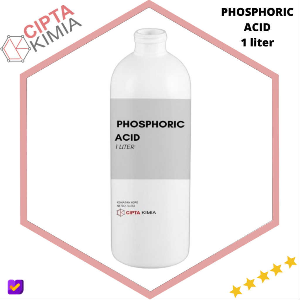 Phosporic acid 85% / Asam fosfat / H3PO4 1 KG