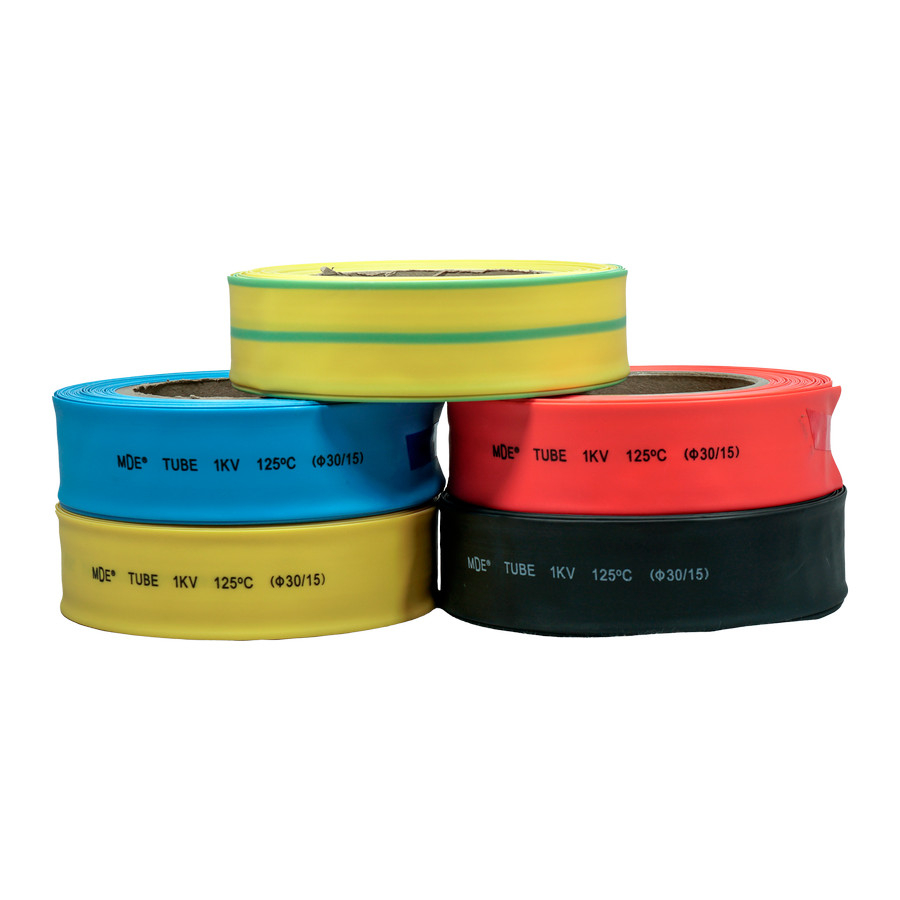 ISOLASI BAKAR 40 MM HEAT SHRINK HS-40 SELONGSONG SELANG KABEL 40MM 25METER